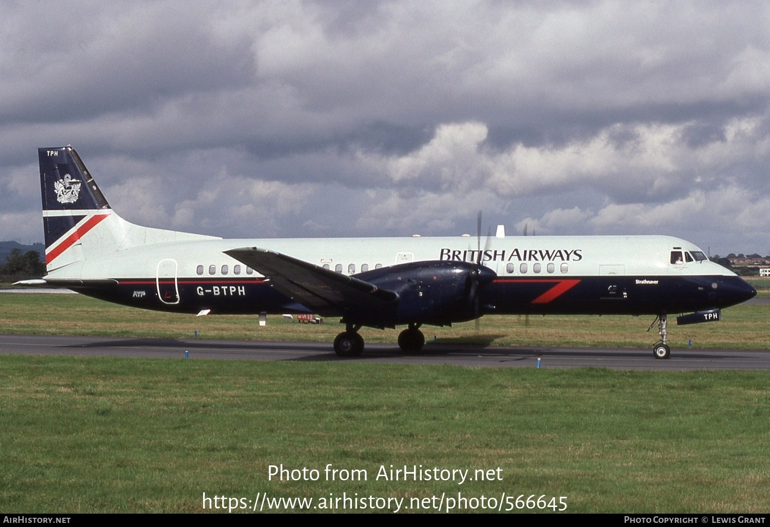 Aircraft Photo of G-BTPH | British Aerospace ATP | British Airways | AirHistory.net #566645