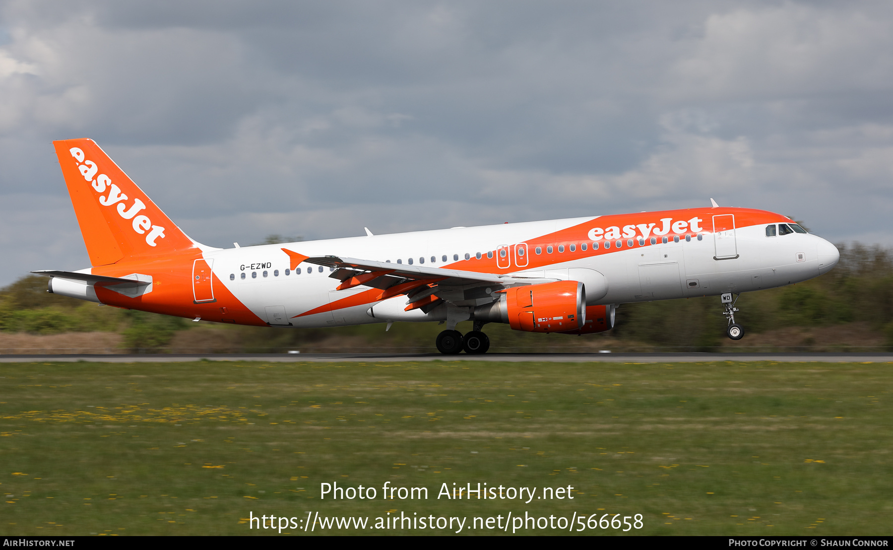 Aircraft Photo Of G Ezwd Airbus A320 214 Easyjet