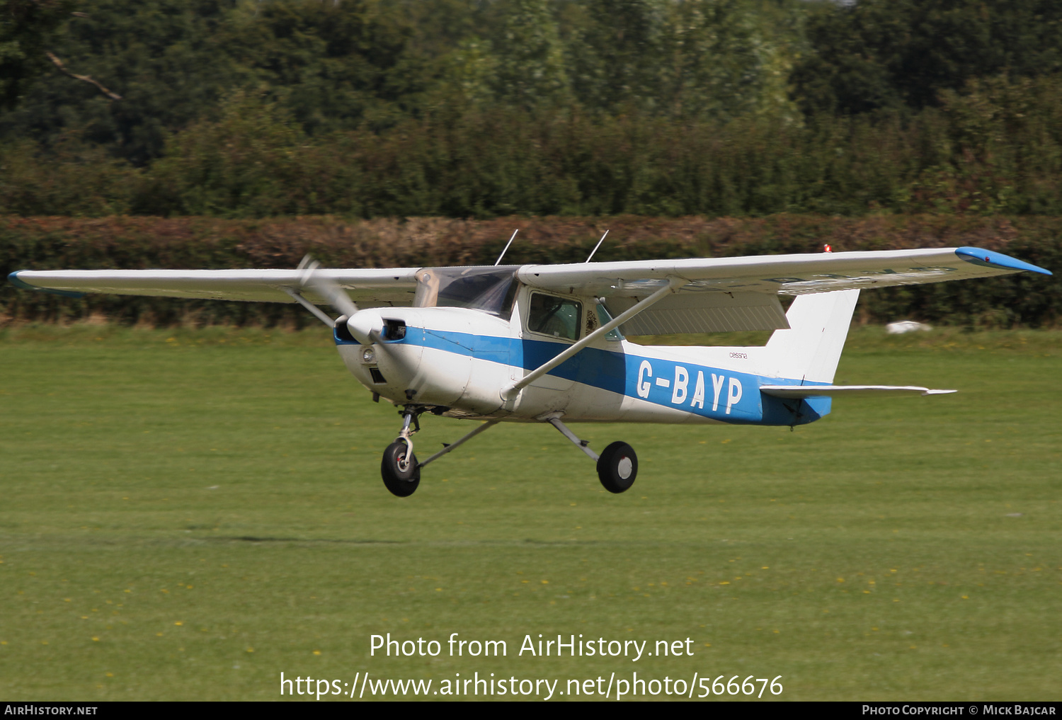 Aircraft Photo of G-BAYP | Cessna 150L | AirHistory.net #566676