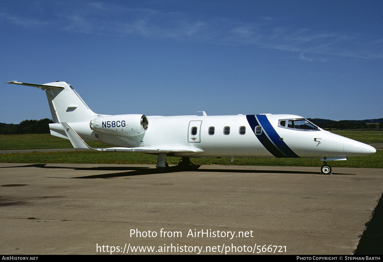 Aircraft Photo of N58CG | Gates Learjet 55 | AirHistory.net #566721