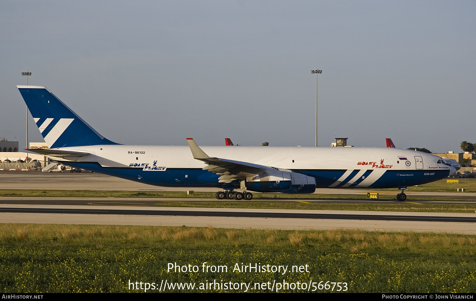 Aircraft Photo of RA-96102 | Ilyushin Il-96-400T | Polet Flight | AirHistory.net #566753