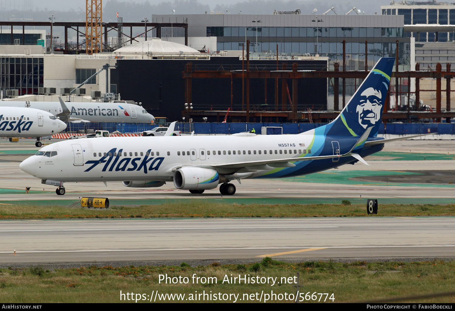 Aircraft Photo of N557AS | Boeing 737-890 | Alaska Airlines | AirHistory.net #566774