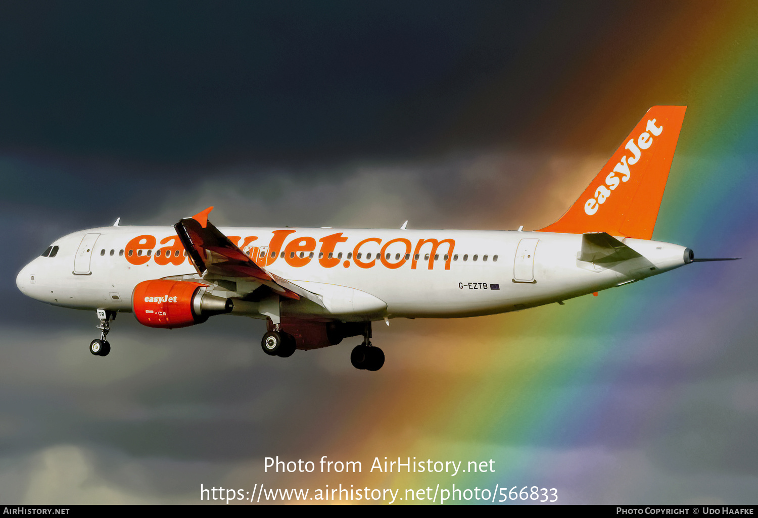 Aircraft Photo of G-EZTB | Airbus A320-214 | EasyJet | AirHistory.net #566833