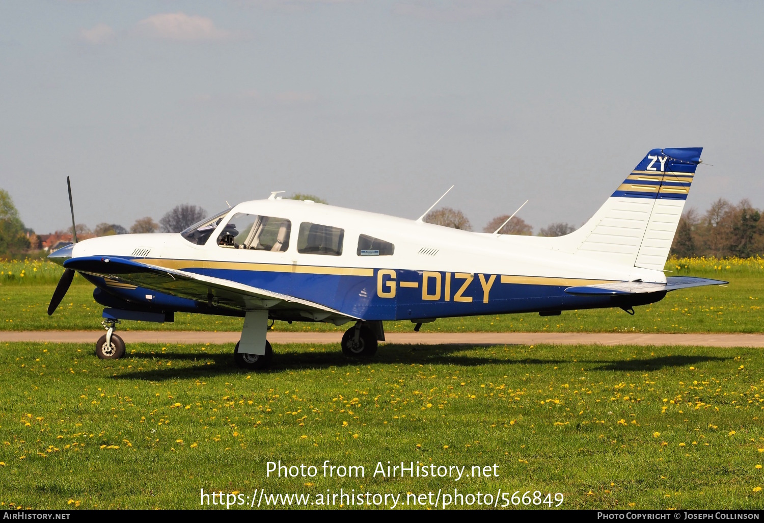 Aircraft Photo of G-DIZY | Piper PA-28R-201T Turbo Cherokee Arrow III | AirHistory.net #566849