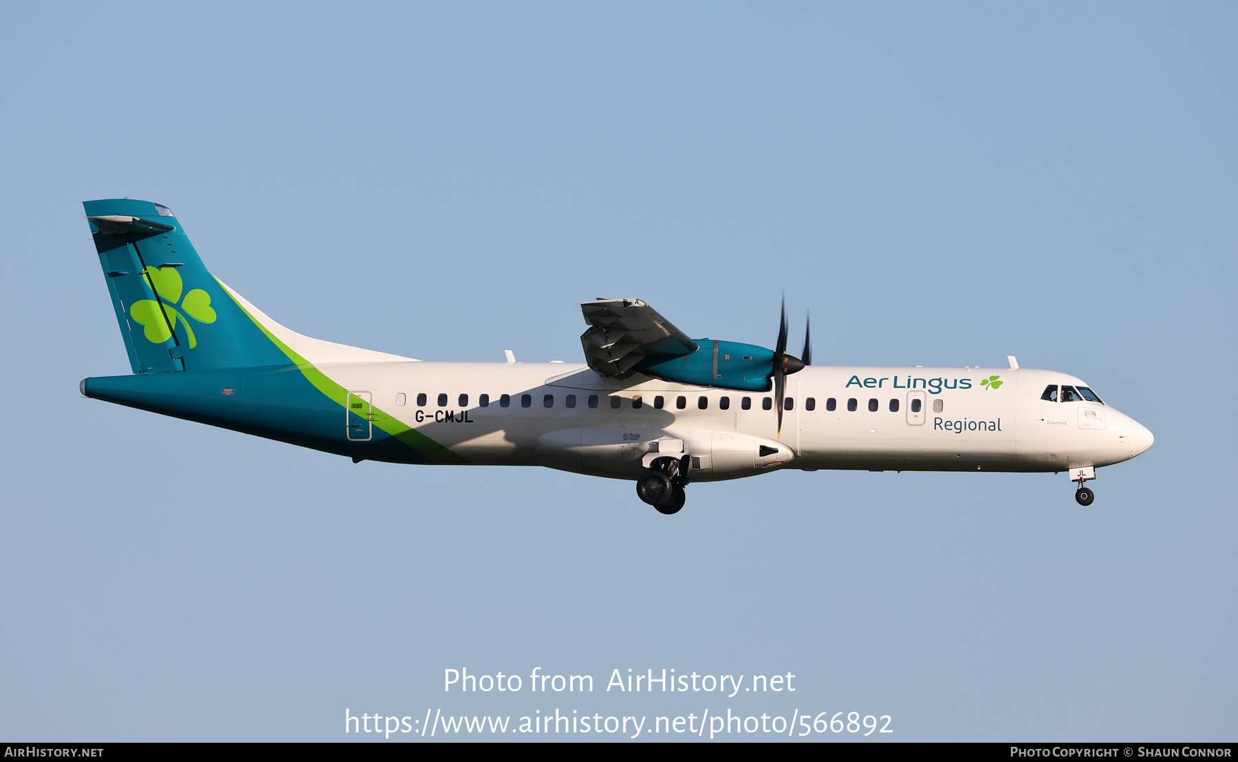 Aircraft Photo of G-CMJL | ATR ATR-72-600 (ATR-72-212A) | Aer Lingus Regional | AirHistory.net #566892