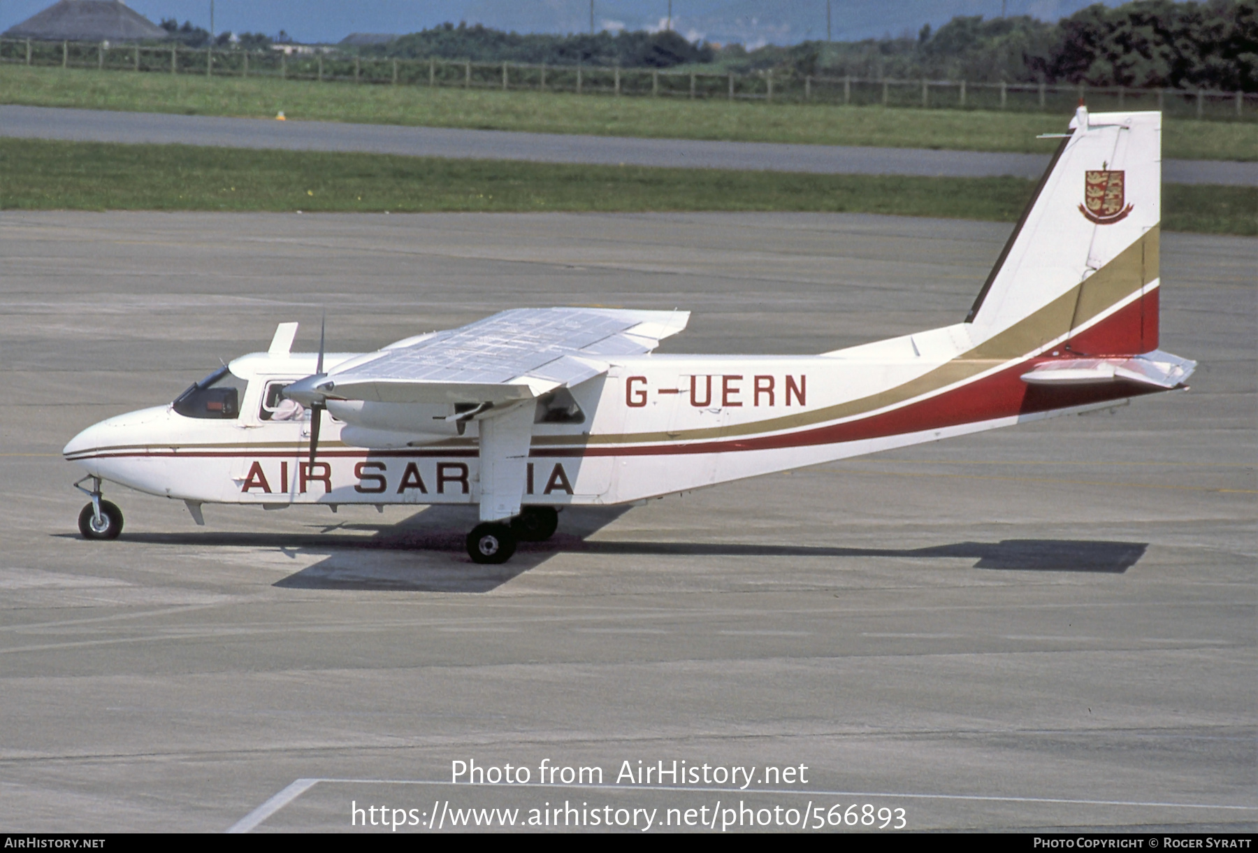 Aircraft Photo of G-UERN | Pilatus Britten-Norman BN-2B-26 Islander | Air Sarnia | AirHistory.net #566893