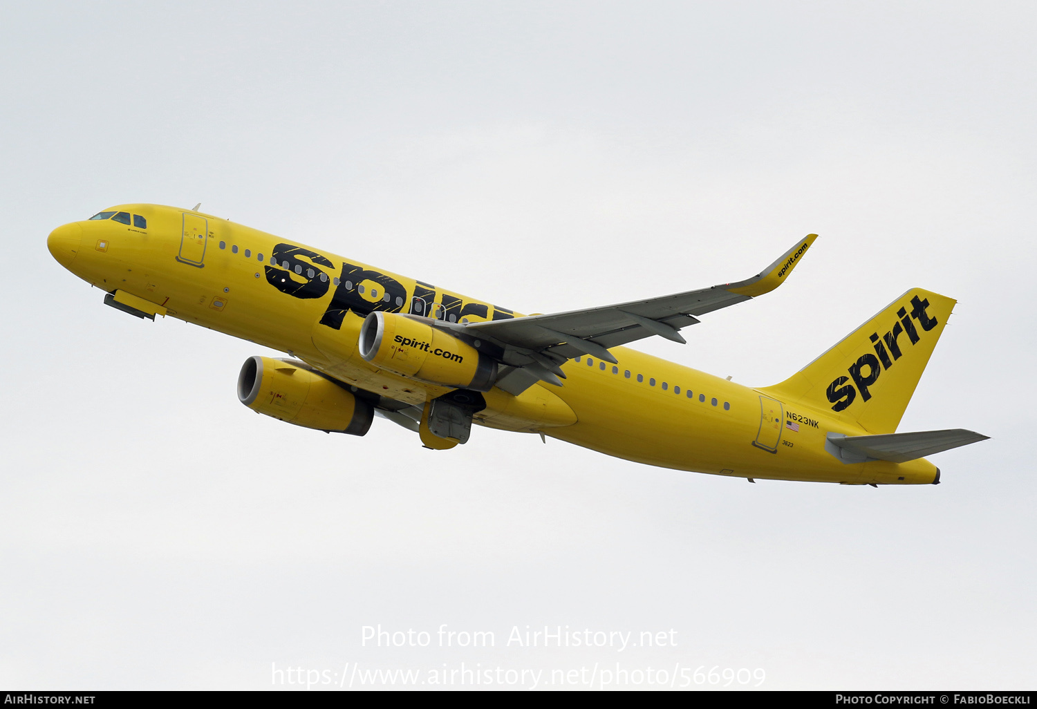 Aircraft Photo of N632NK | Airbus A320-232 | Spirit Airlines | AirHistory.net #566909