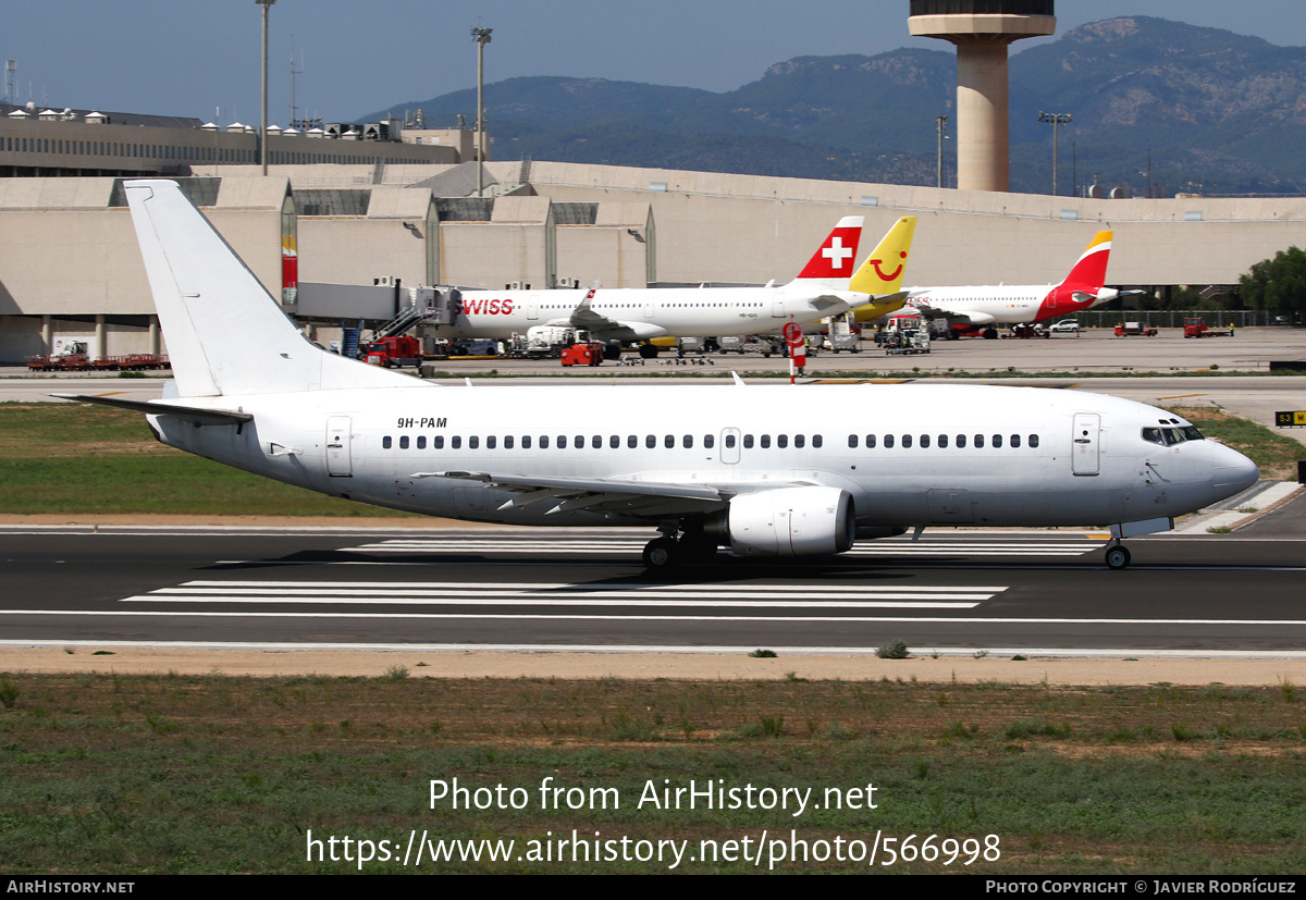 Aircraft Photo of 9H-PAM | Boeing 737-33A(QC) | AirHistory.net #566998