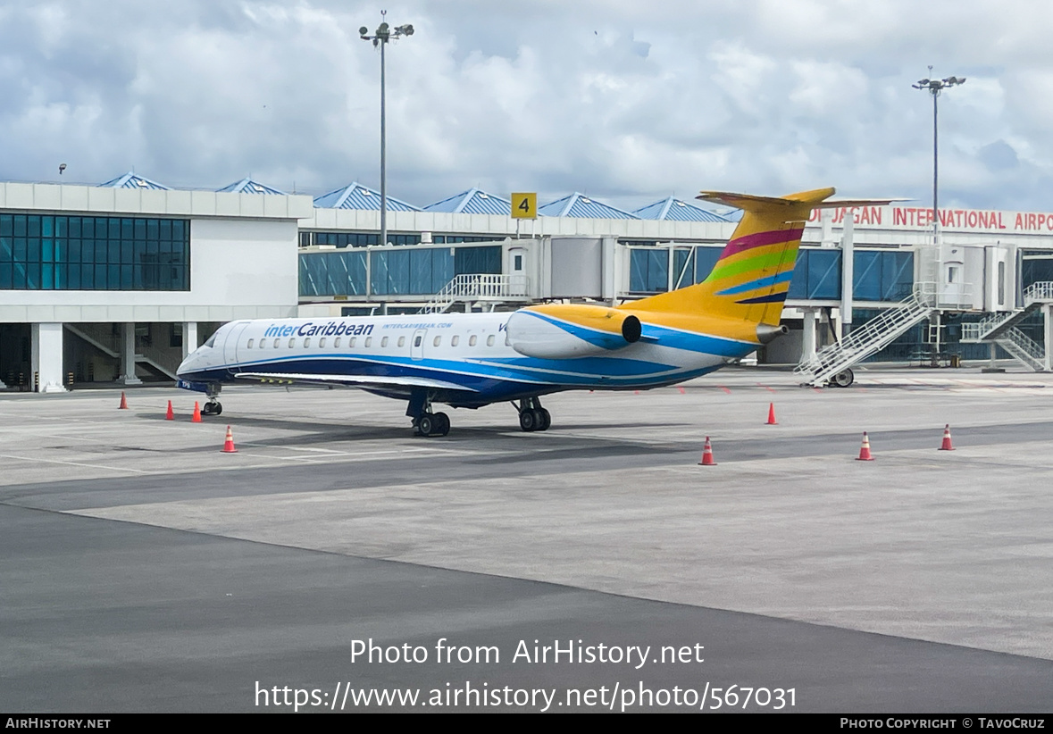 Aircraft Photo of VQ-TPS | Embraer ERJ-145LR (EMB-145LR) | InterCaribbean Airways | AirHistory.net #567031