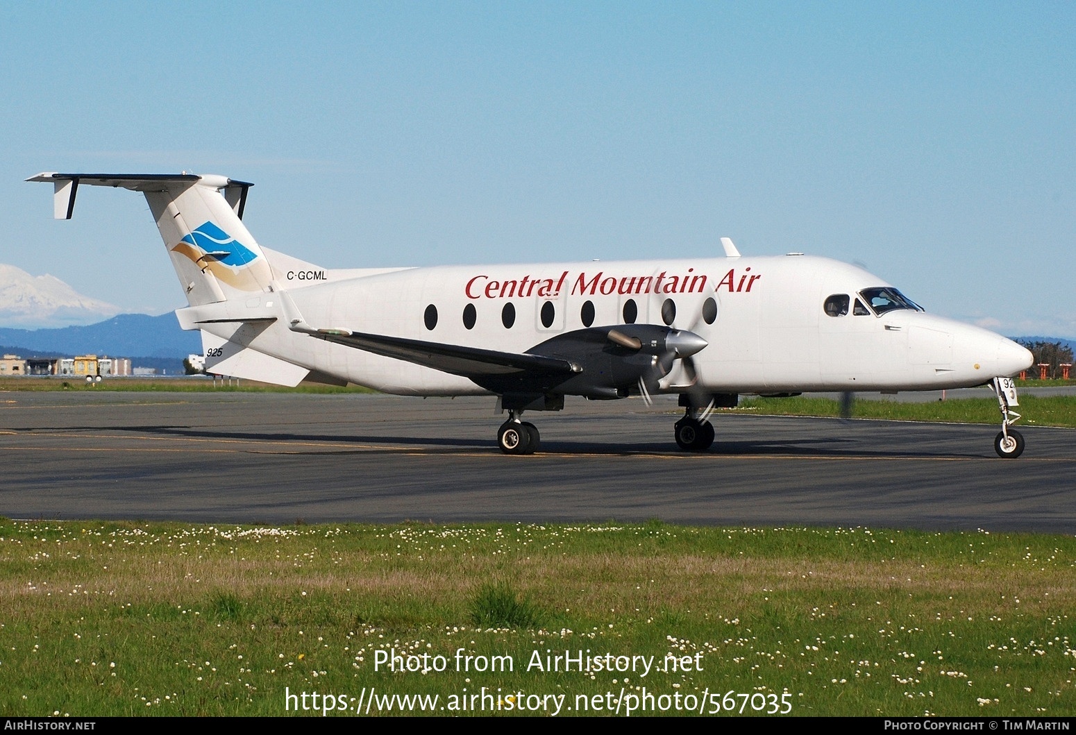 Aircraft Photo of C-GCML | Raytheon 1900D | Central Mountain Air - CMA | AirHistory.net #567035