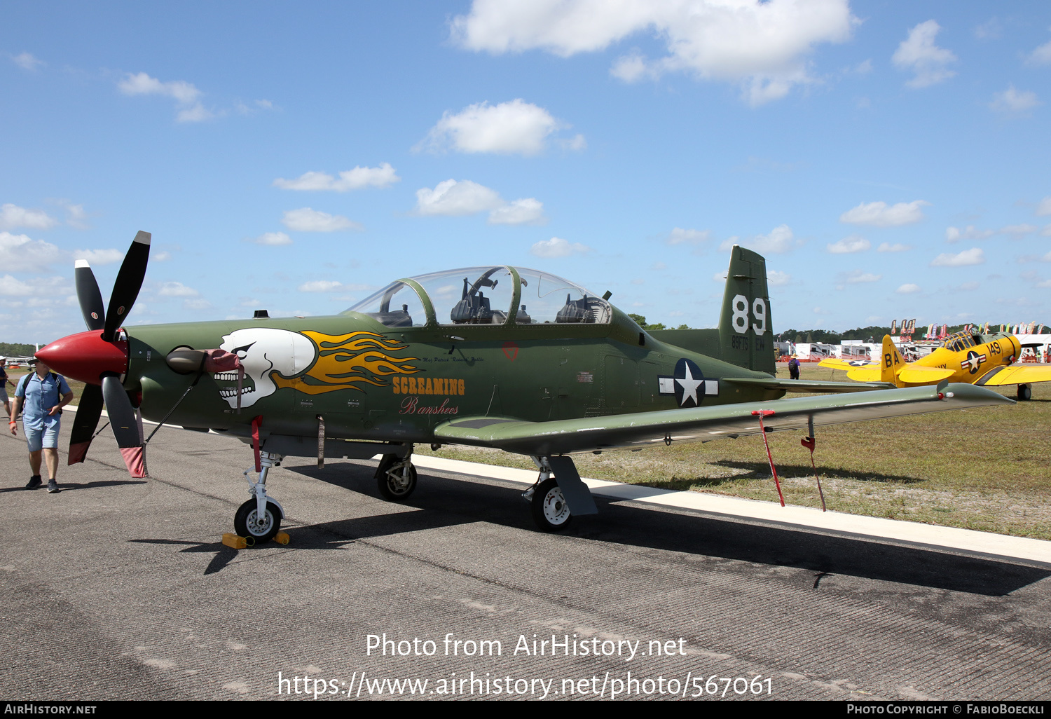 Aircraft Photo of 03-3689 | Raytheon T-6A Texan II | USA - Air Force | AirHistory.net #567061