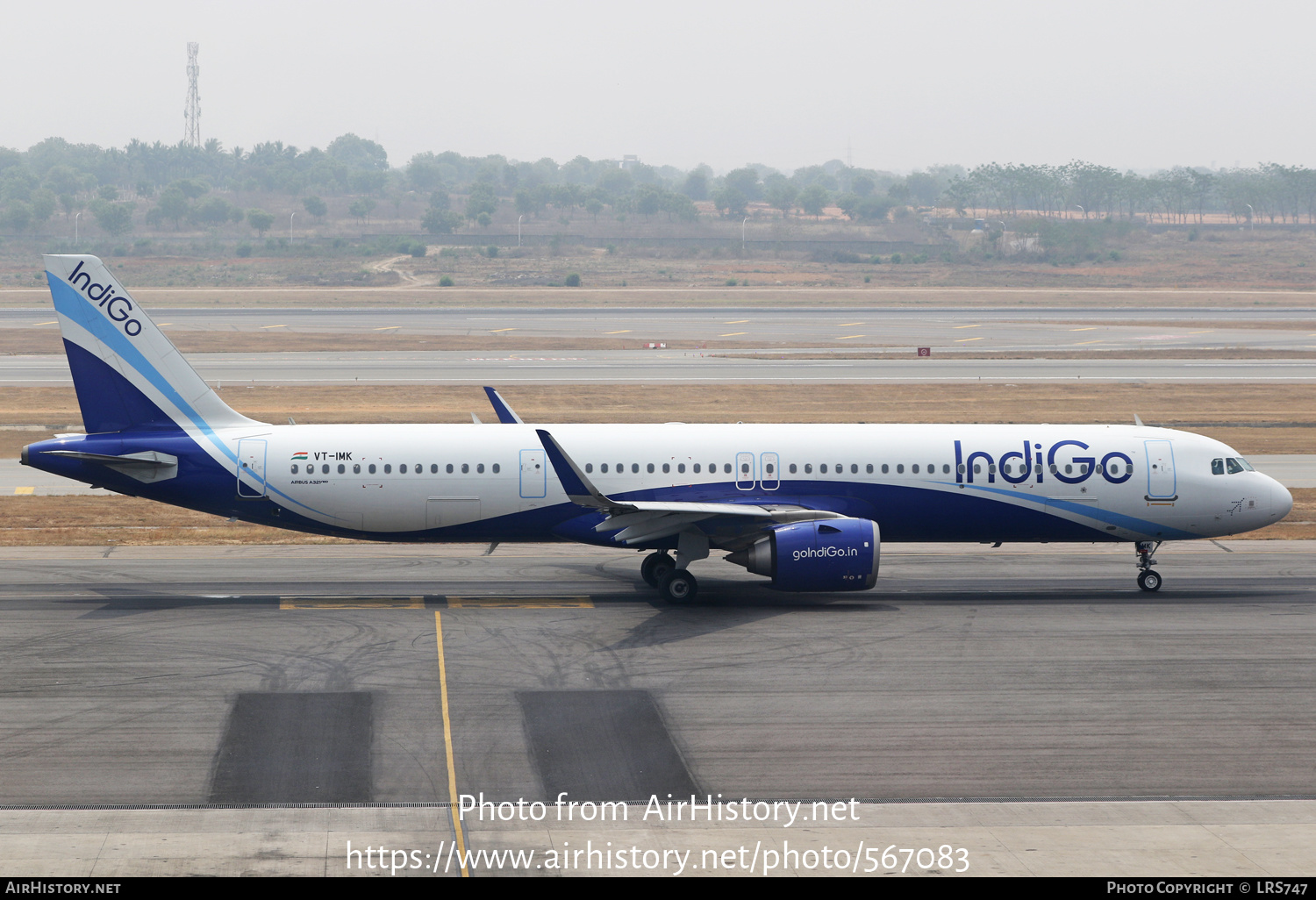 Aircraft Photo of VT-IMK | Airbus A321-251NX | IndiGo | AirHistory.net #567083