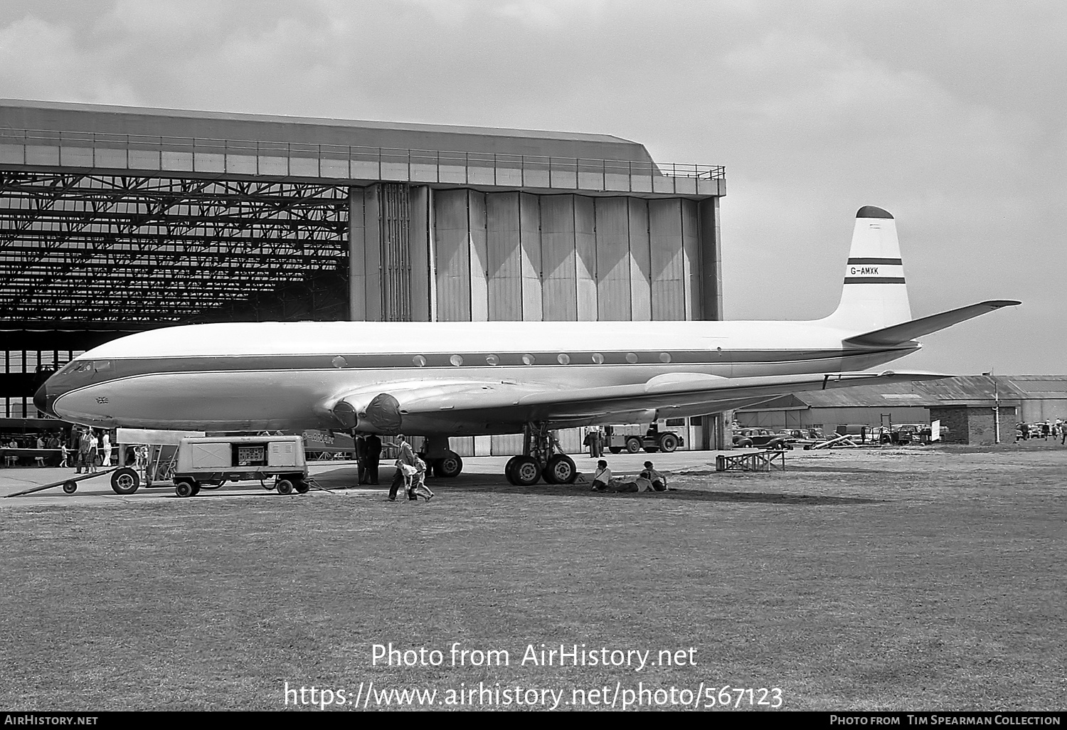 Aircraft Photo of G-AMXK | De Havilland D.H. 106 Comet 2E | AirHistory.net #567123