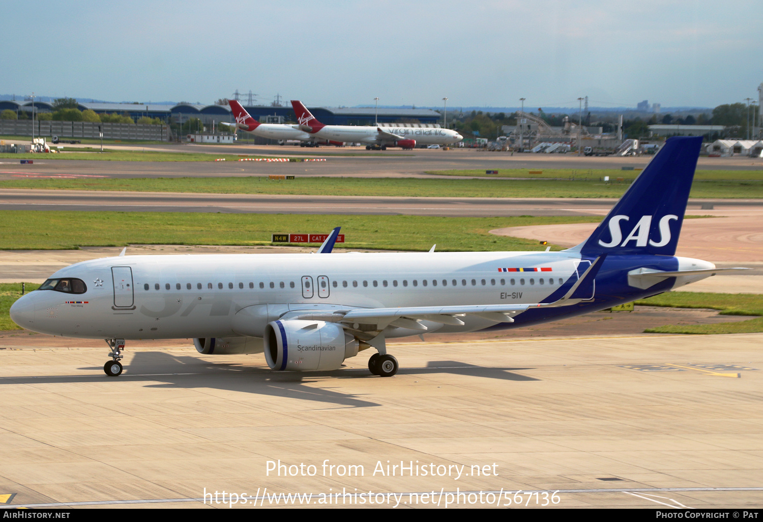 Aircraft Photo of EI-SIV | Airbus A320-251N | Scandinavian Airlines - SAS | AirHistory.net #567136