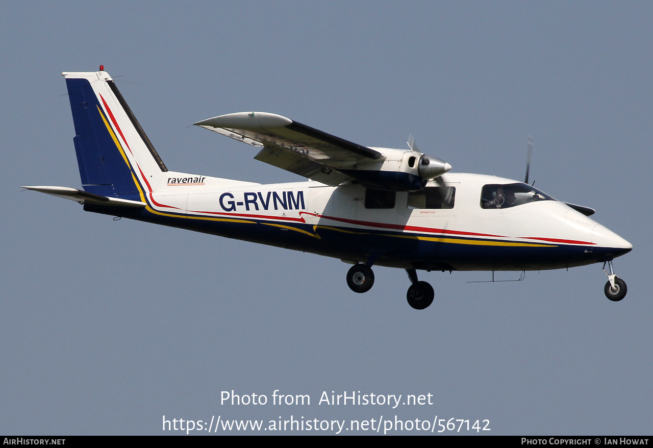 Aircraft Photo of G-RVNM | Partenavia P-68B Victor | Ravenair | AirHistory.net #567142