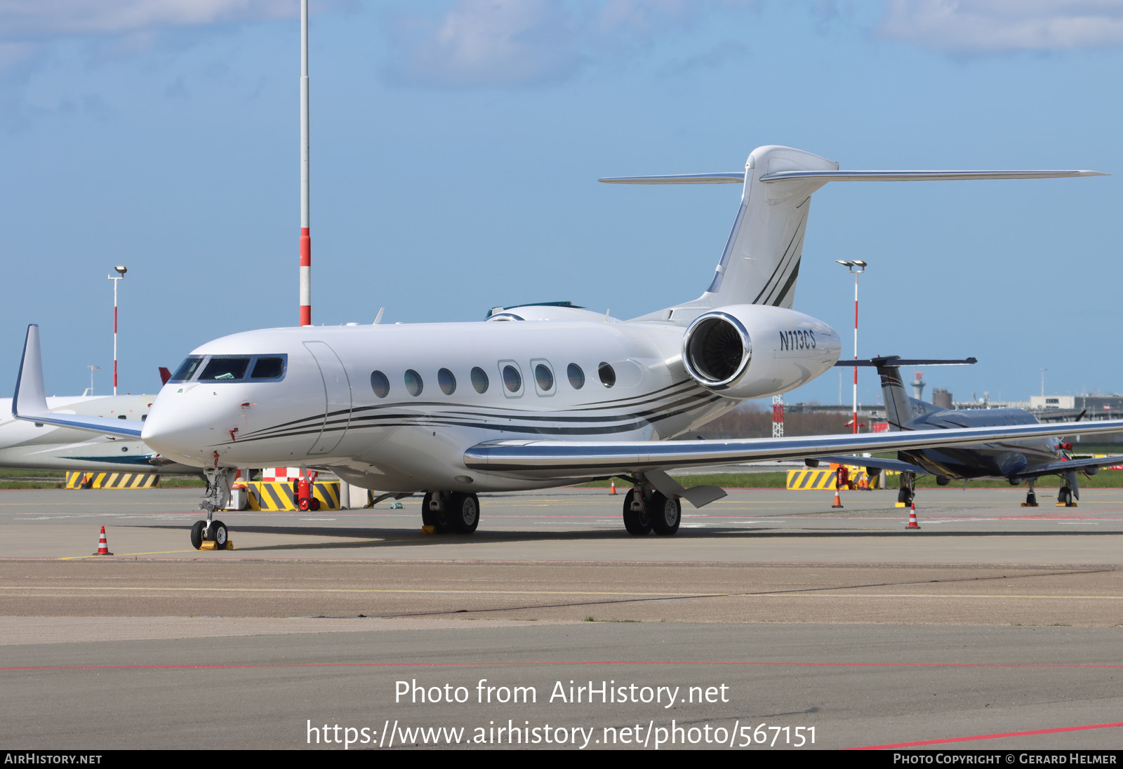 Aircraft Photo of N113CS | Gulfstream Aerospace G650ER (G-VI) | AirHistory.net #567151