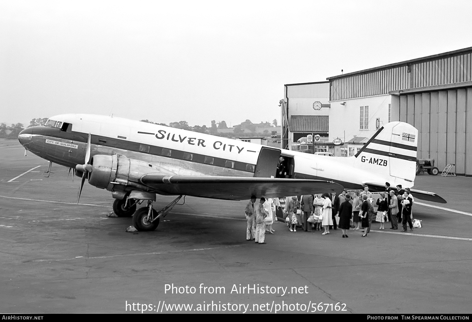 Aircraft Photo of G-AMZB | Douglas C-47B Dakota Mk.4 | Silver City Airways | AirHistory.net #567162