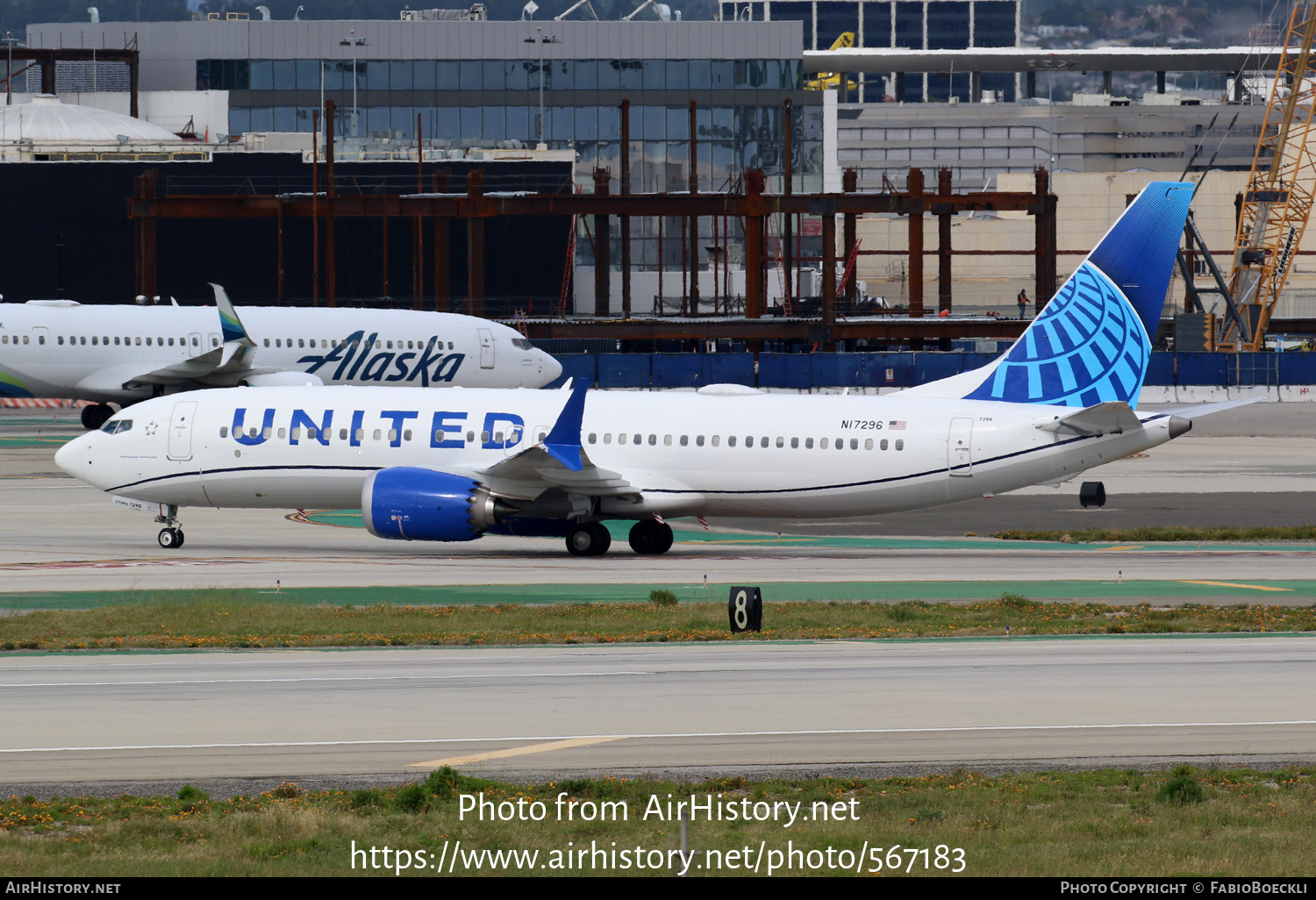 Aircraft Photo of N17296 | Boeing 737-8 Max 8 | United Airlines | AirHistory.net #567183