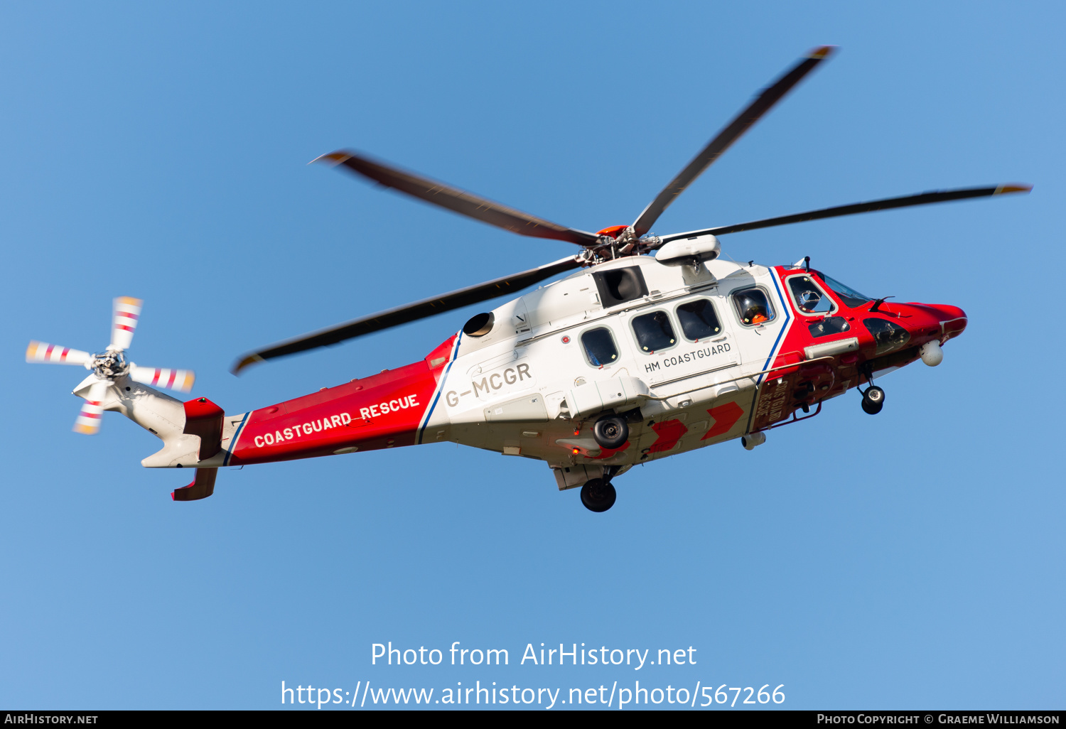 Aircraft Photo of G-MCGR | AgustaWestland AW-189 | HM Coastguard | AirHistory.net #567266