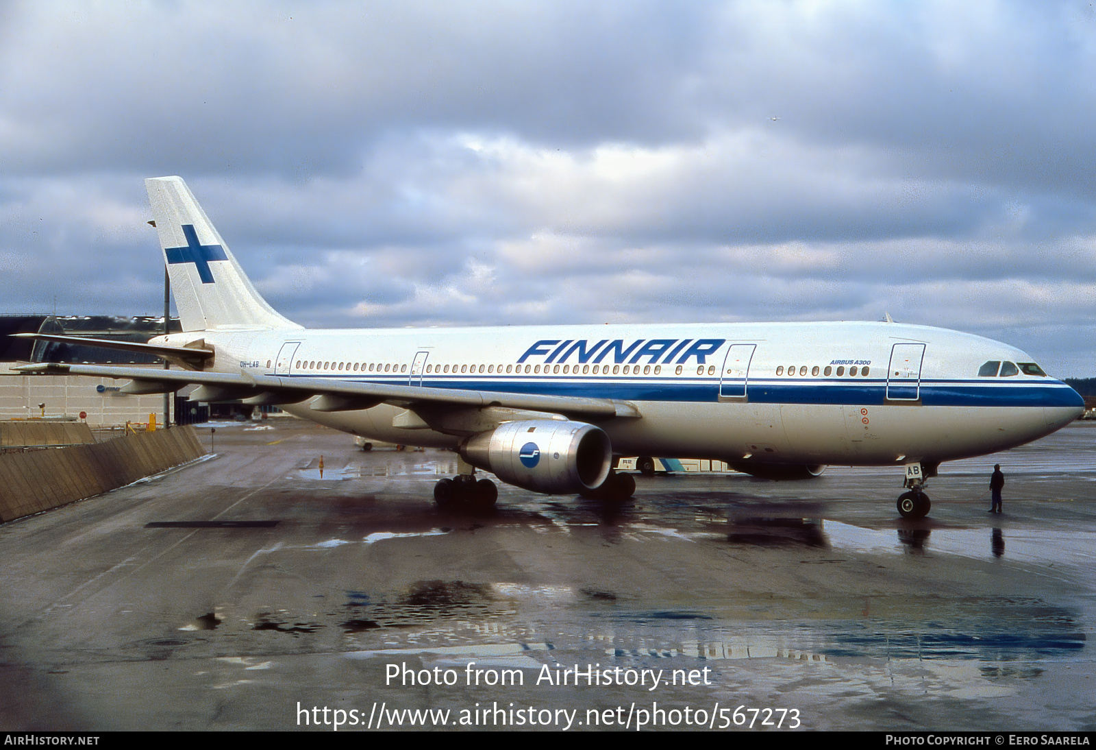 Aircraft Photo of OH-LAB | Airbus A300B4-203FF | Finnair | AirHistory.net #567273