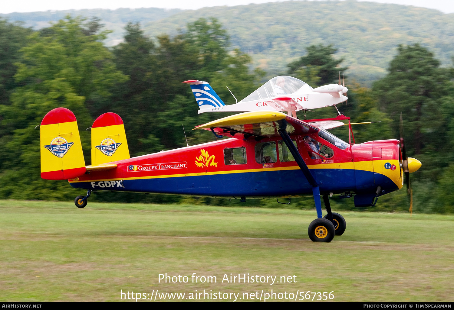 Aircraft Photo of F-GDPX | Max Holste MH.1521M Broussard | Patrouille Tranchant | AirHistory.net #567356