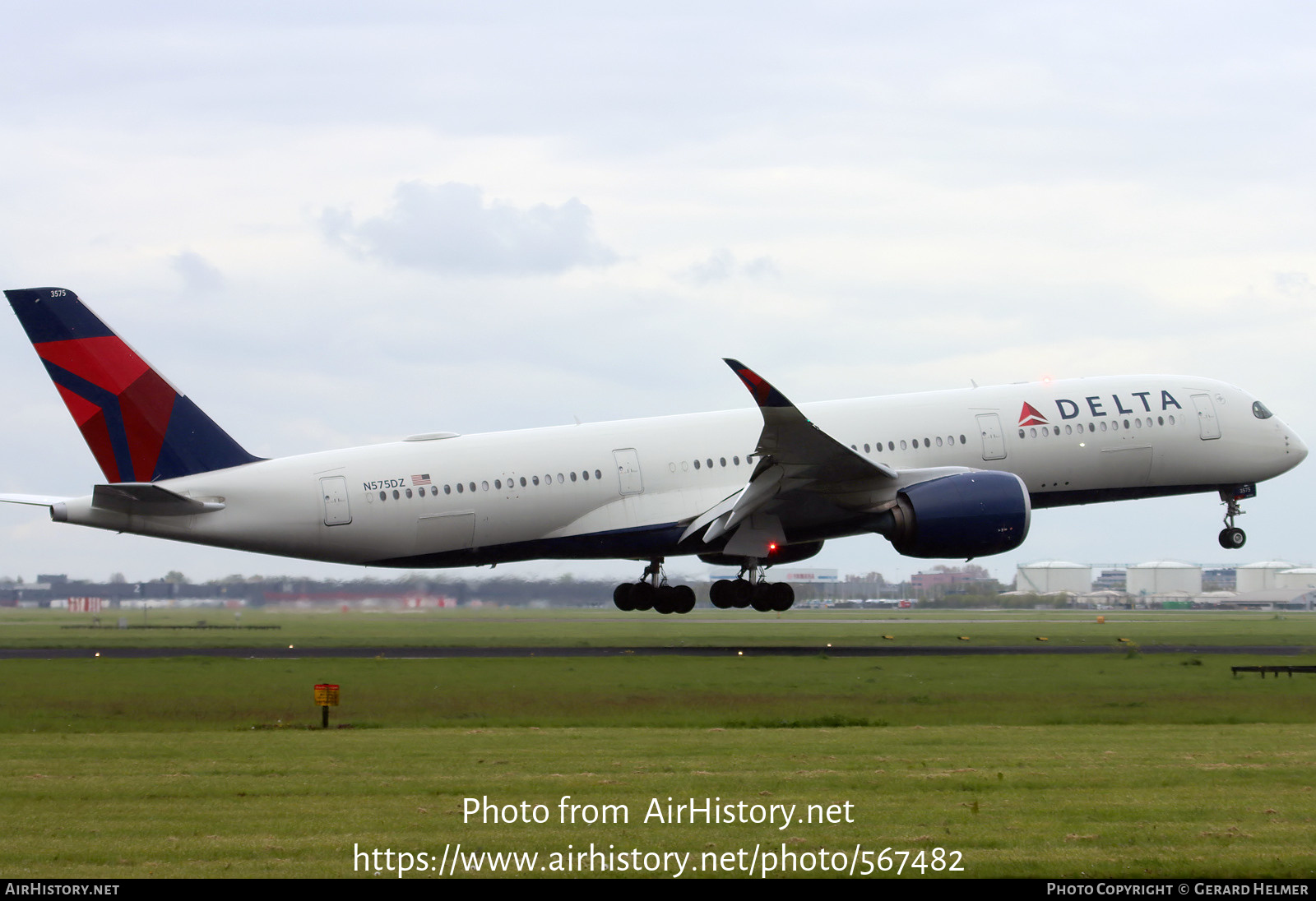 Aircraft Photo of N575DZ | Airbus A350-941 | Delta Air Lines | AirHistory.net #567482