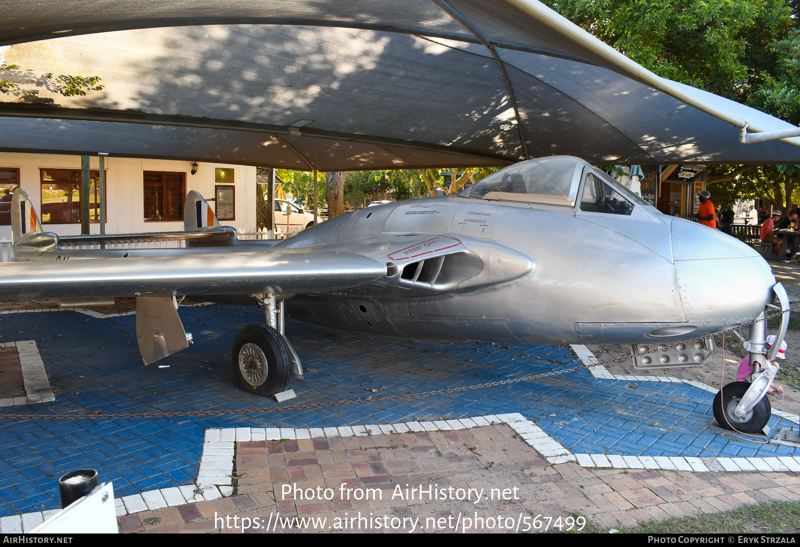 Aircraft Photo of 241 | De Havilland D.H. 100 Vampire FB9 | South Africa - Air Force | AirHistory.net #567499