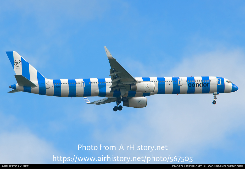 Aircraft Photo of D-ABOI | Boeing 757-330 | Condor Flugdienst | AirHistory.net #567505