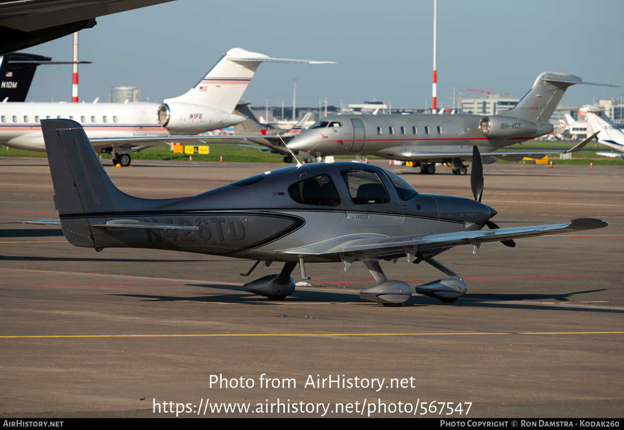 Aircraft Photo of N426TD | Cirrus SR-22T G6-GTS Platinum | AirHistory.net #567547
