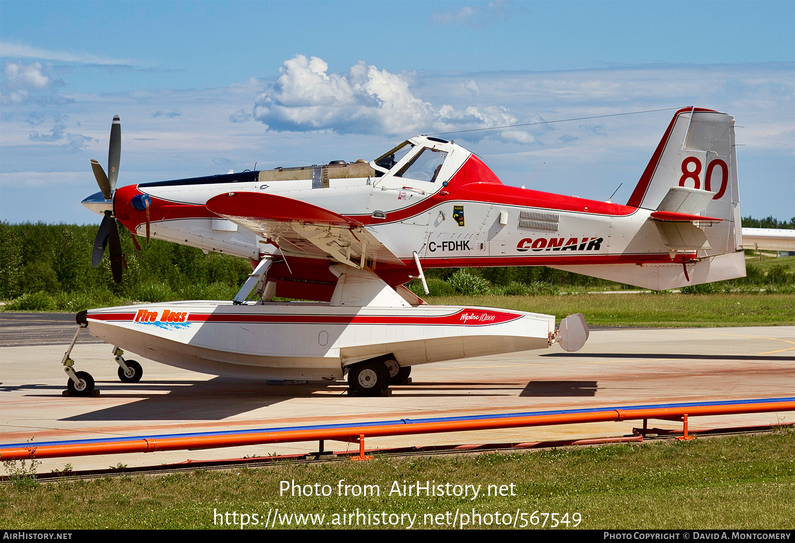 Aircraft Photo of C-FDHK | Air Tractor AT-802F Fire Boss (AT-802A) | Conair Aviation | AirHistory.net #567549