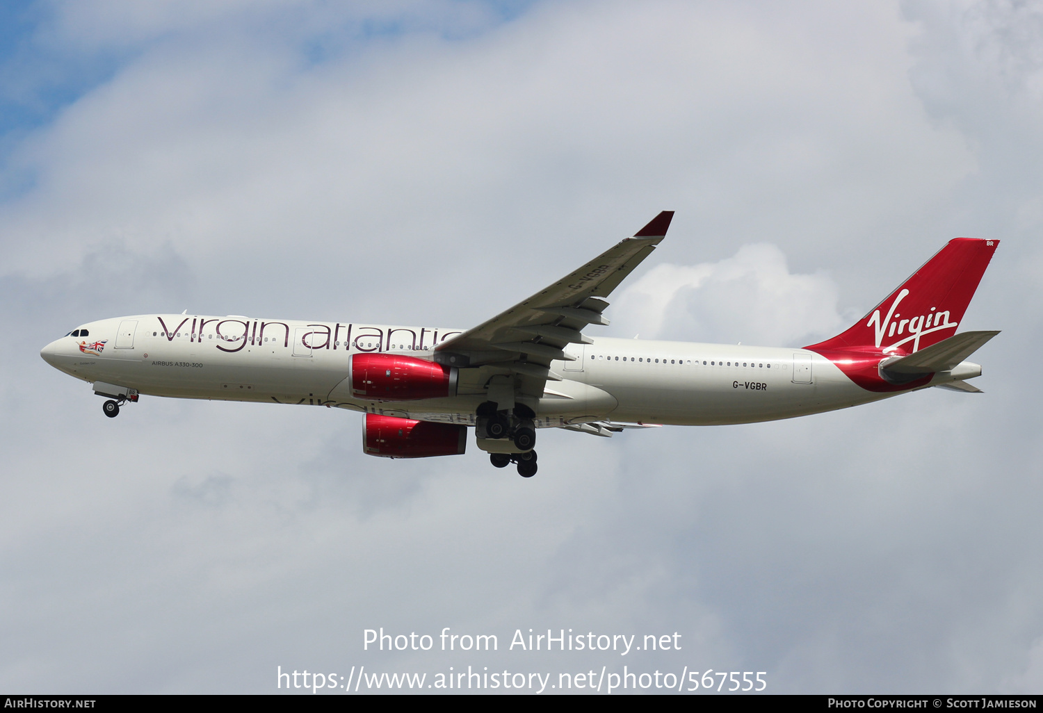 Aircraft Photo of G-VGBR | Airbus A330-343 | Virgin Atlantic Airways | AirHistory.net #567555