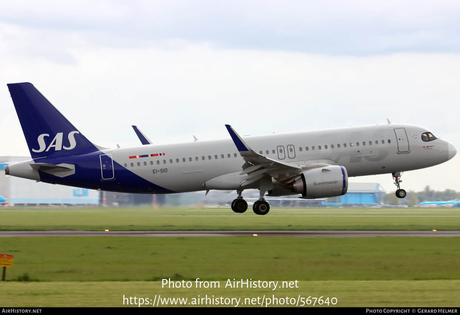 Aircraft Photo of EI-SIO | Airbus A320-251N | Scandinavian Airlines - SAS | AirHistory.net #567640