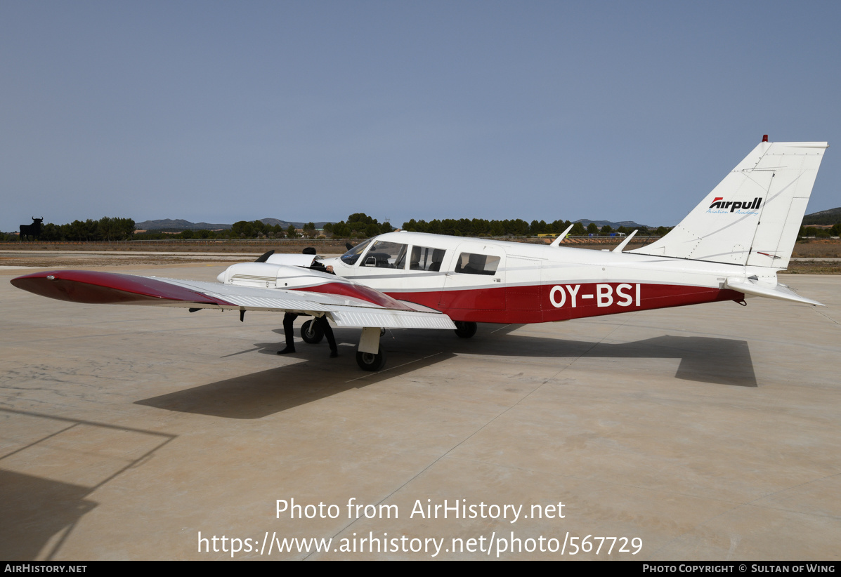 Aircraft Photo of OY-BSI | Piper PA-34-200 Seneca | Airpull Aviation Academy | AirHistory.net #567729