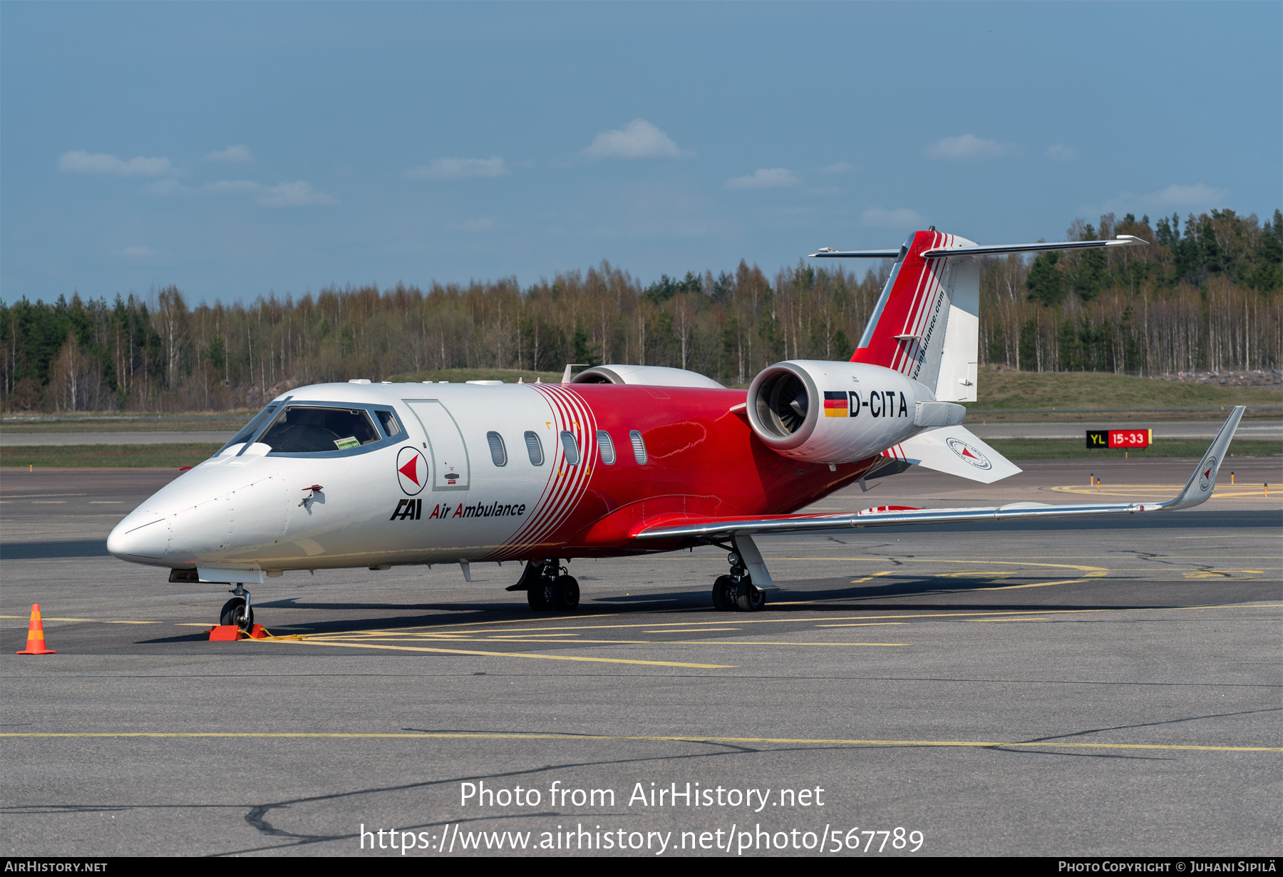 Aircraft Photo of D-CITA | Learjet 60 | FAI - Flight Ambulance International | AirHistory.net #567789