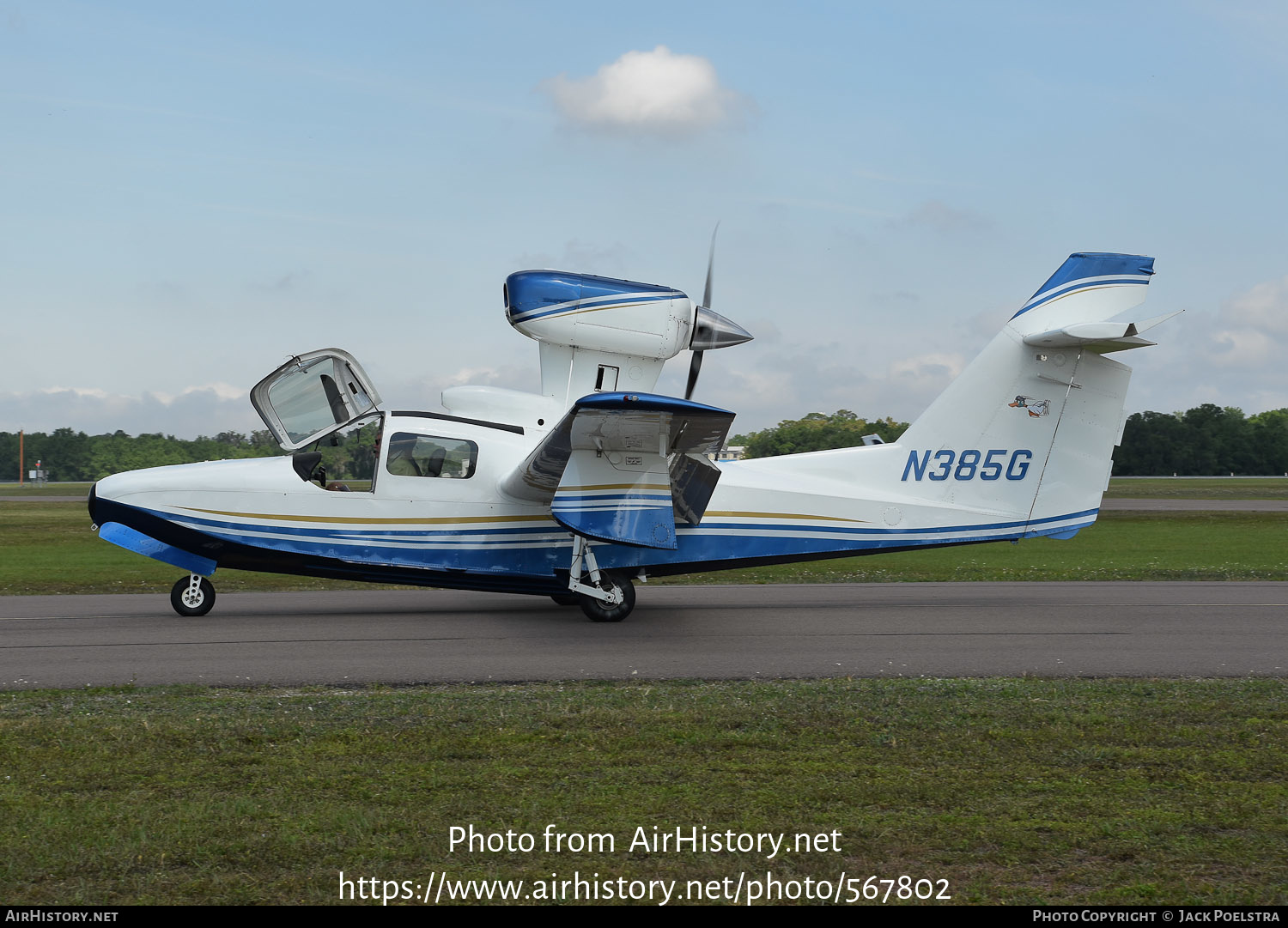 Aircraft Photo of N385G | Lake LA-250 Seawolf | AirHistory.net #567802