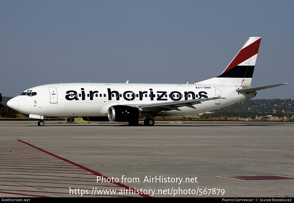 Aircraft Photo of F-GRNF | Boeing 737-329 | Air Horizons | AirHistory.net #567879