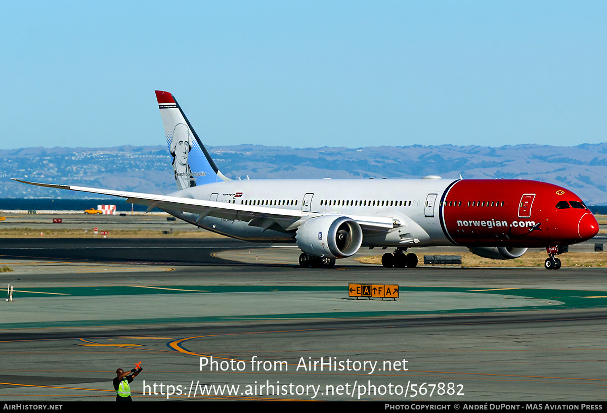 Aircraft Photo of G-CKWA | Boeing 787-9 Dreamliner | Norwegian | AirHistory.net #567882