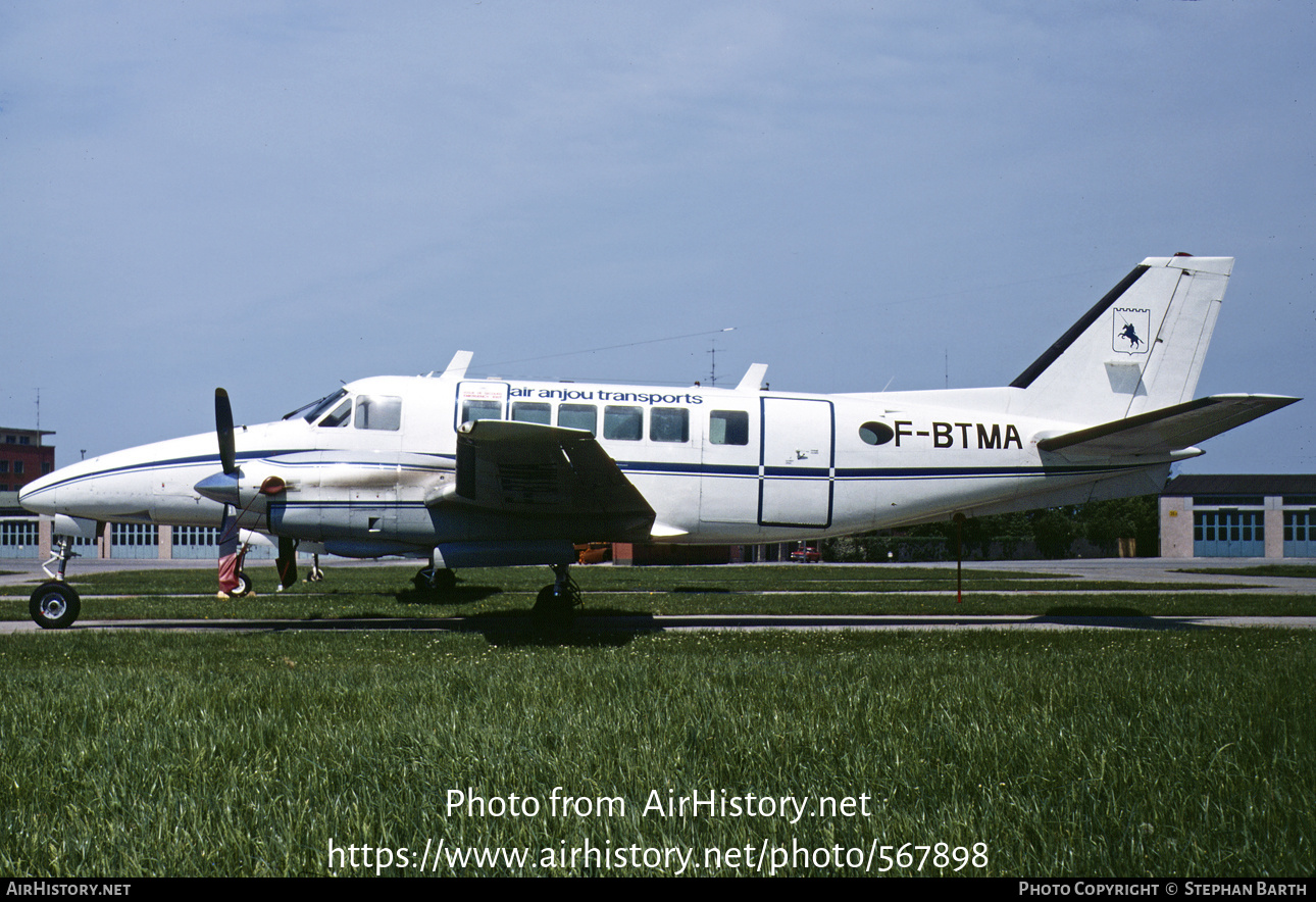 Aircraft Photo of F-BTMA | Beech 99 Airliner | Air Anjou Transports | AirHistory.net #567898