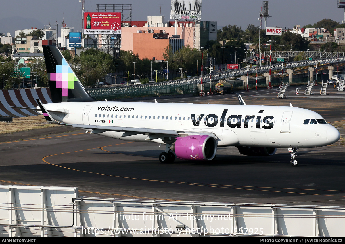 Aircraft Photo of XA-VRF | Airbus A320-271N | Volaris | AirHistory.net #567925