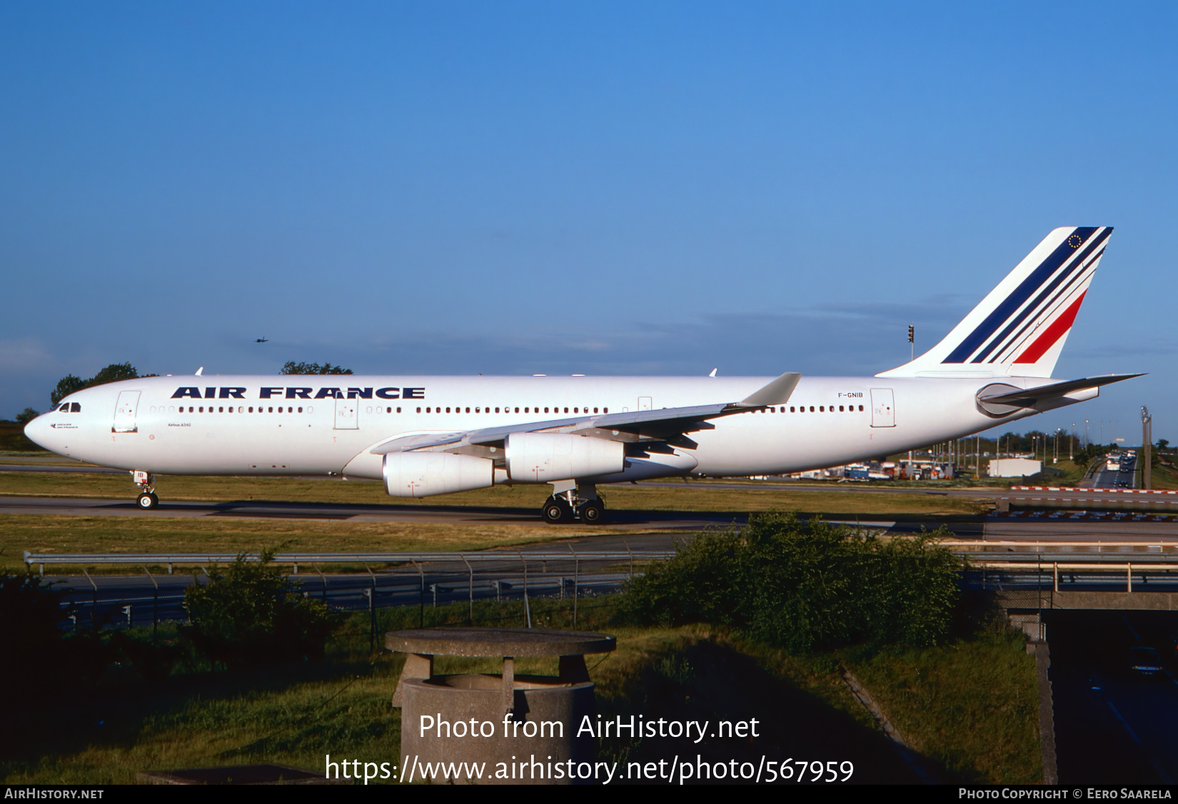 Aircraft Photo of F-GNIB | Airbus A340-211 | Air France | AirHistory.net #567959