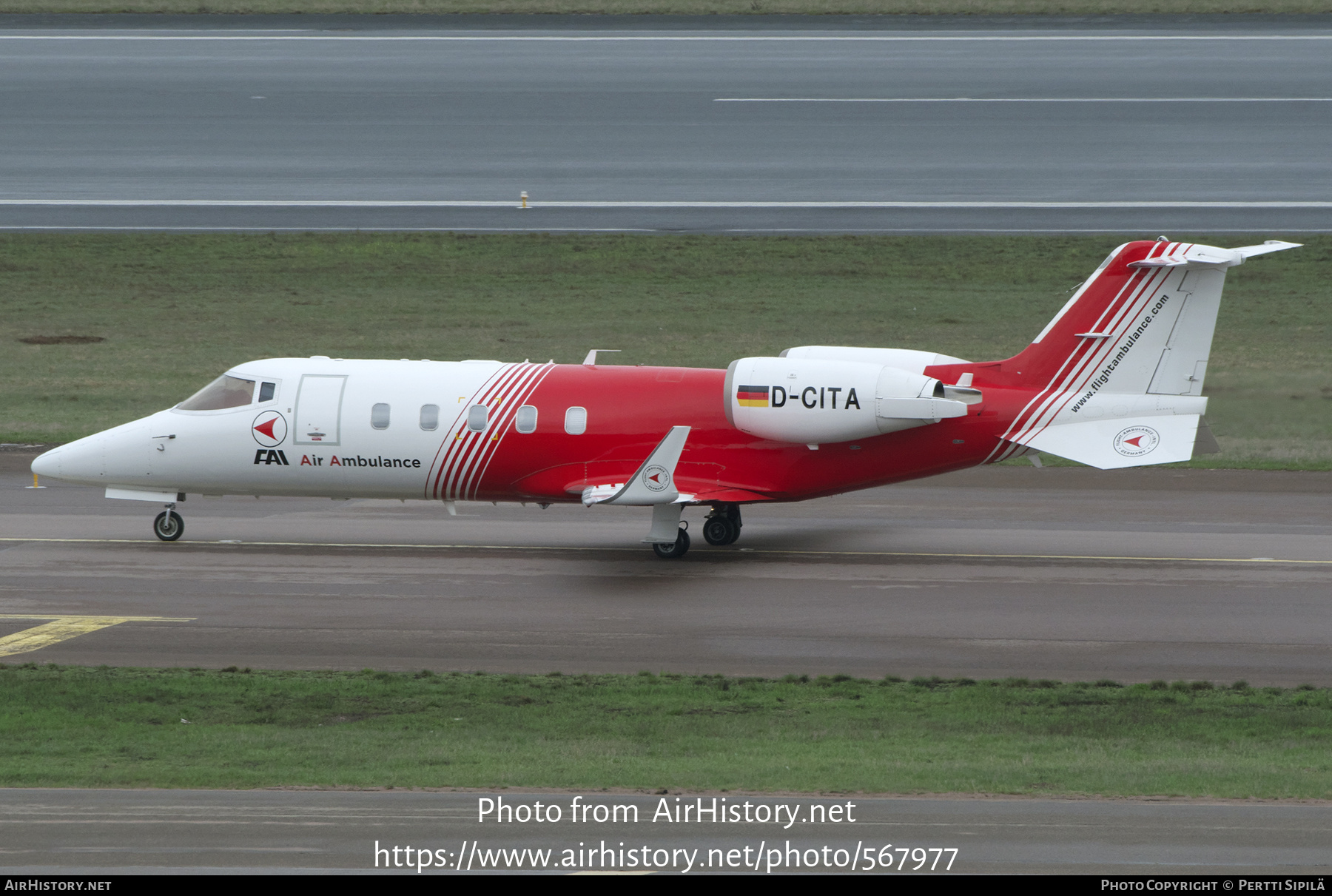 Aircraft Photo of D-CITA | Learjet 60 | FAI - Flight Ambulance International | AirHistory.net #567977