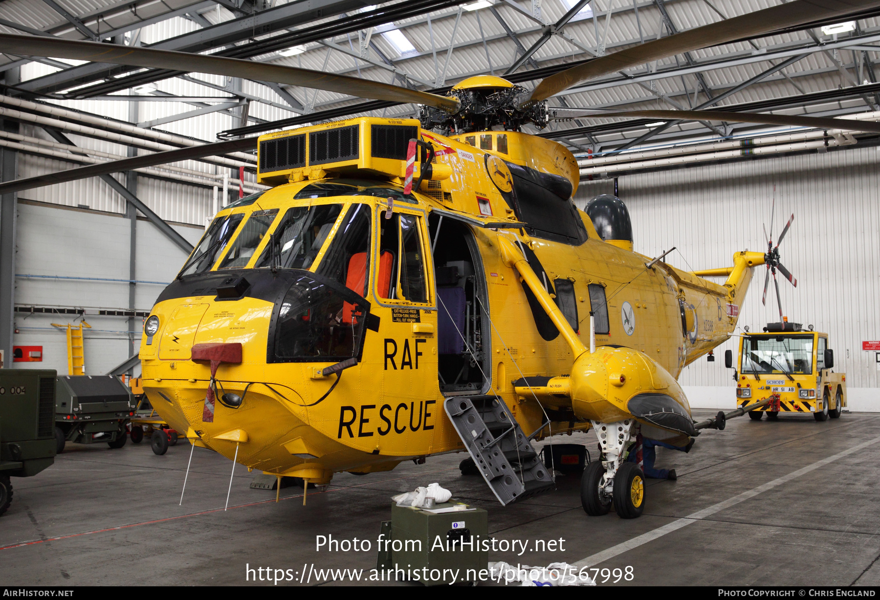 Aircraft Photo of XZ586 | Westland WS-61 Sea King HAR3 | UK - Air Force | AirHistory.net #567998