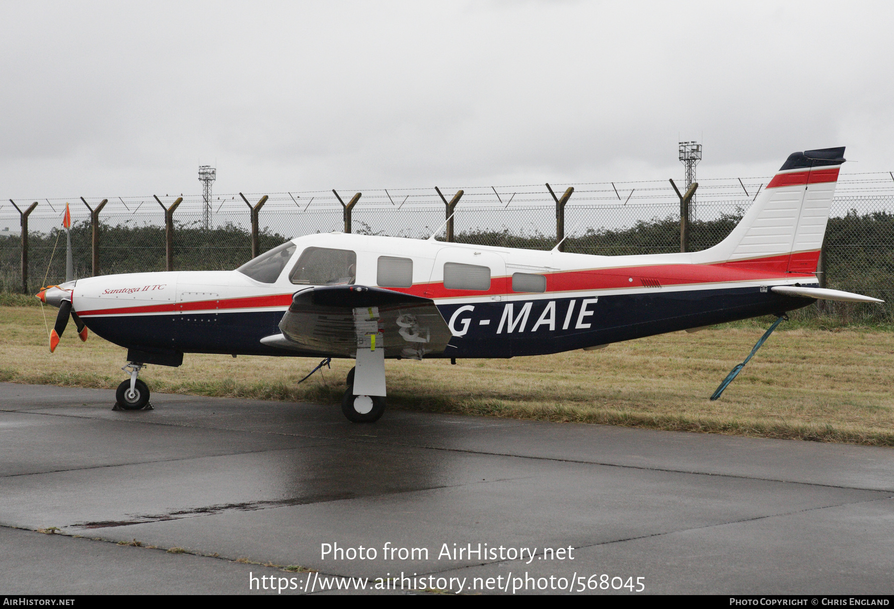 Aircraft Photo of G-MAIE | Piper PA-32R-301T Saratoga II TC | AirHistory.net #568045