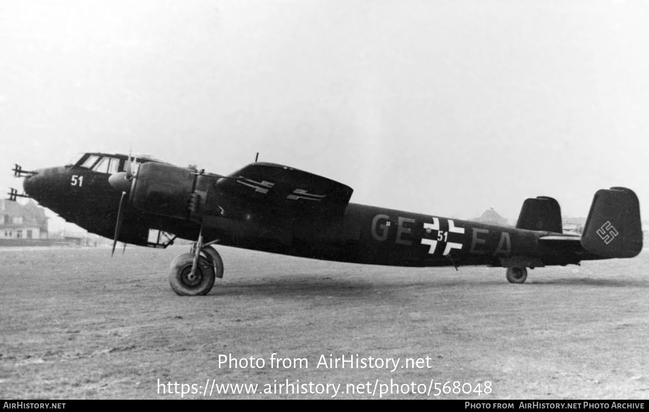 Aircraft Photo of 1251 / 51 | Dornier Do 217J-1 | Germany - Air Force | AirHistory.net #568048