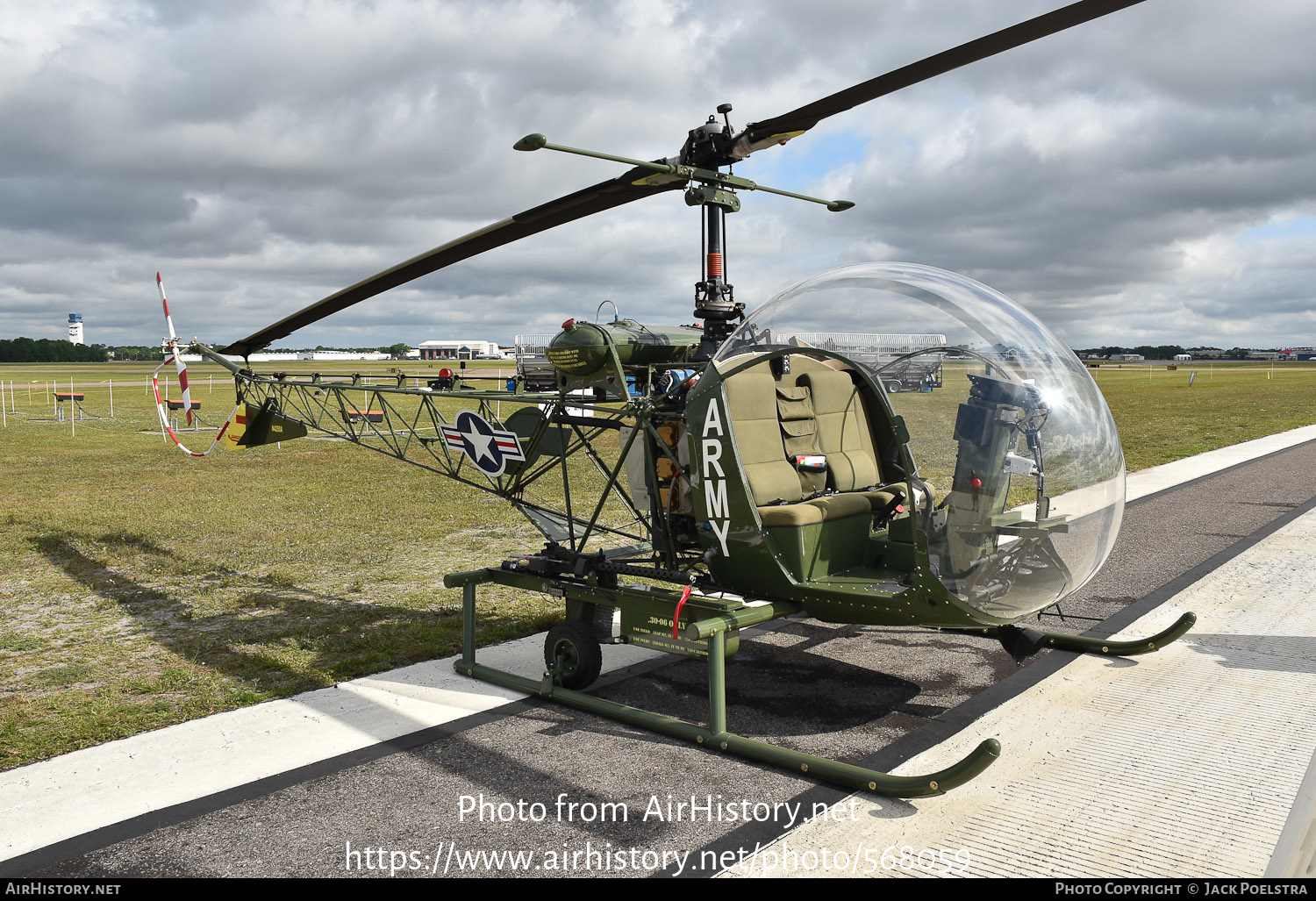 Aircraft Photo of N4250A | Bell 47D-1 | USA - Army | AirHistory.net #568059