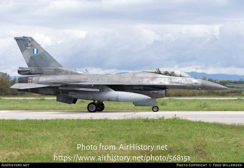 Aircraft Photo of 528 | General Dynamics F-16C Fighting Falcon | Greece - Air Force | AirHistory.net #568151