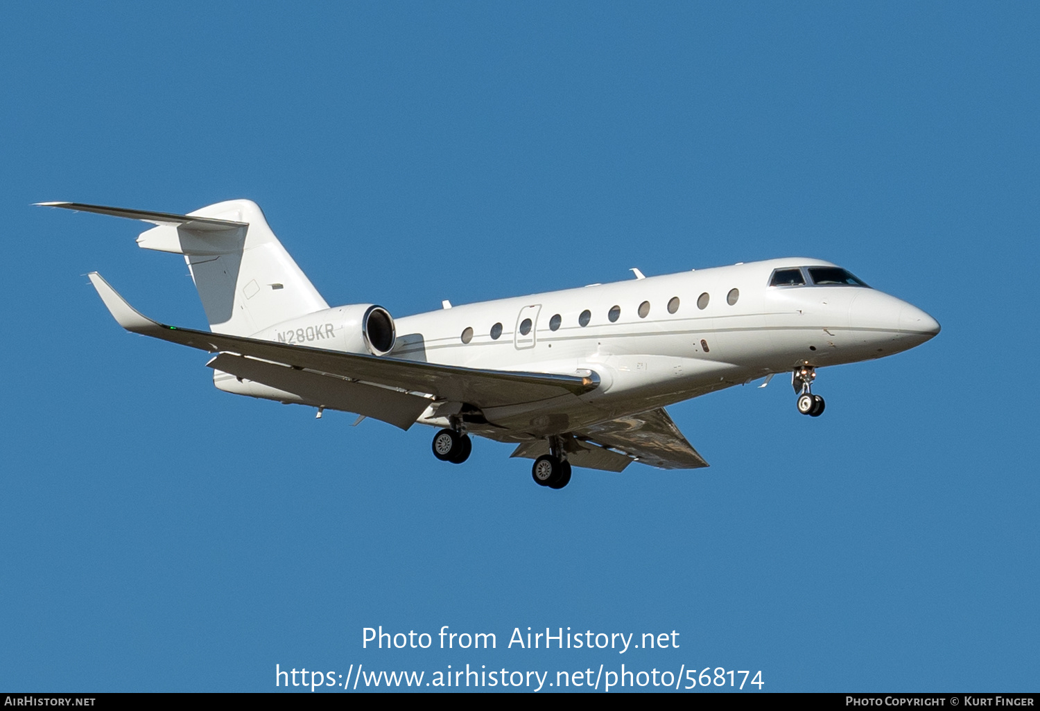 Aircraft Photo of N280KR | Gulfstream Aerospace G280 | AirHistory.net #568174