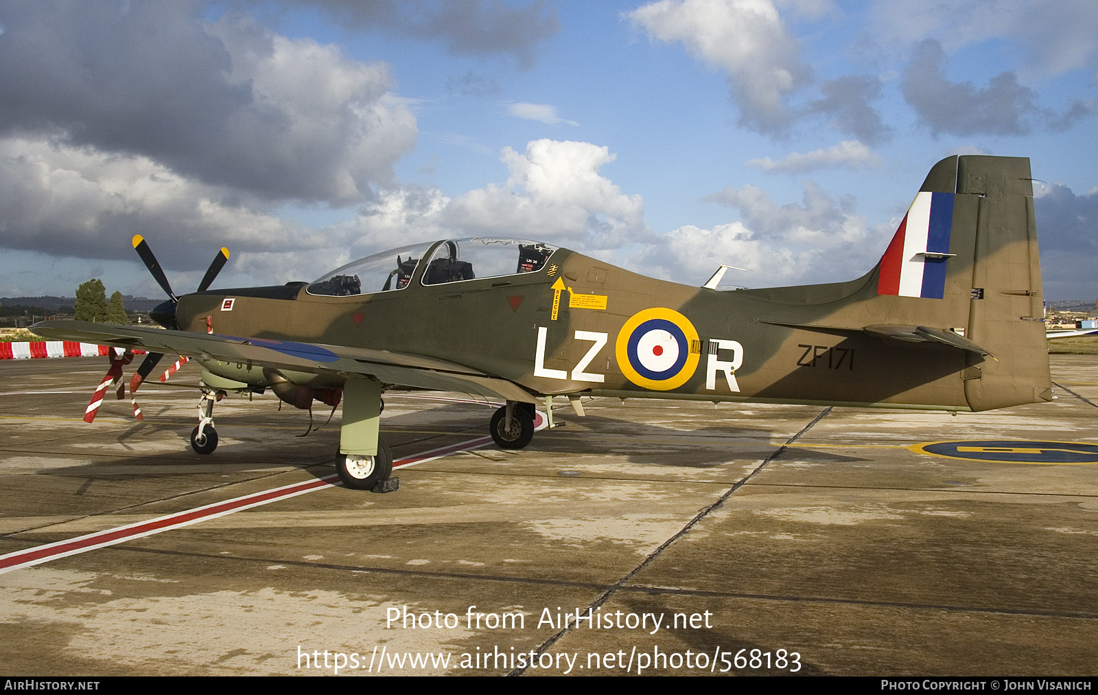 Aircraft Photo of ZF171 | Short S-312 Tucano T1 | UK - Air Force | AirHistory.net #568183