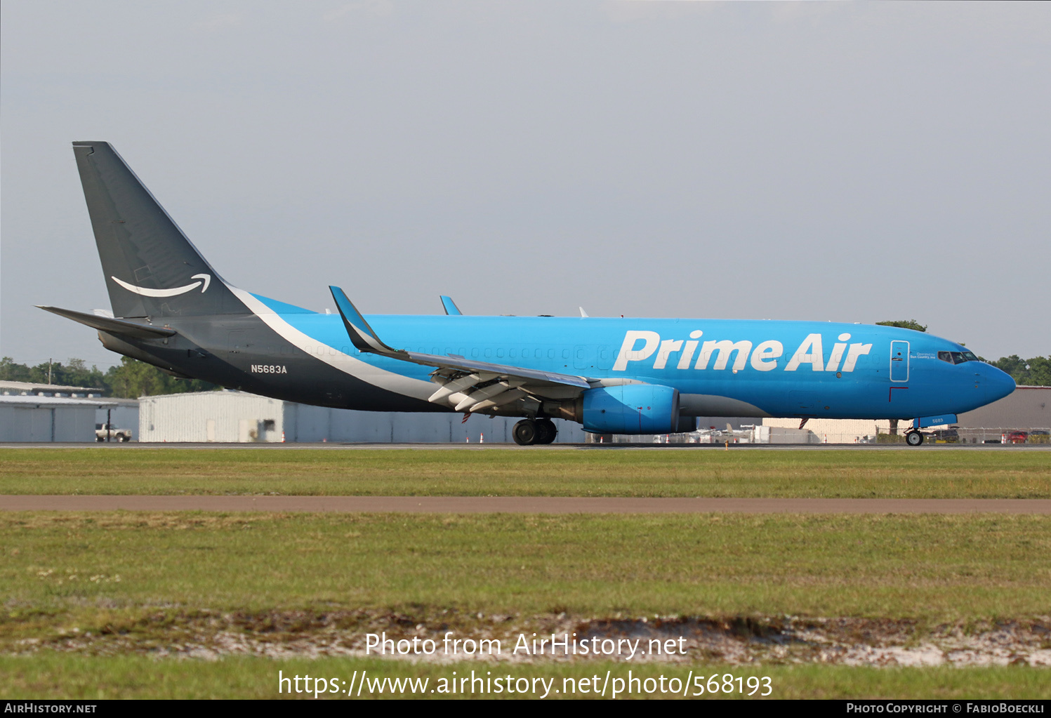 Aircraft Photo of N5683A | Boeing 737-84P(BCF) | Prime Air | AirHistory.net #568193