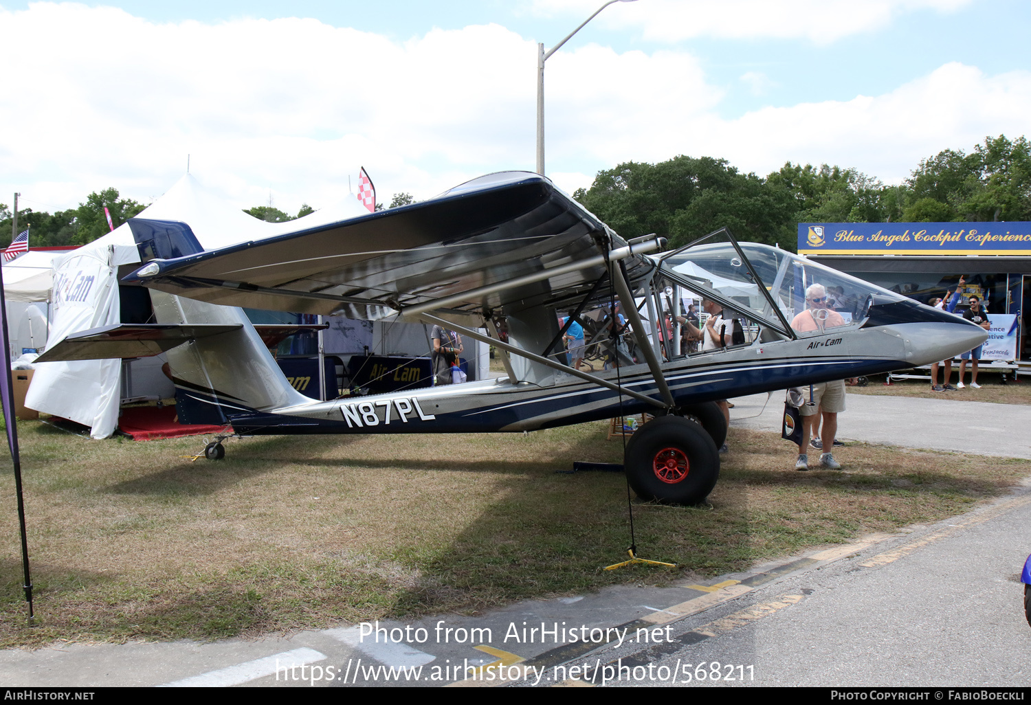 Aircraft Photo of N87PL | Lockwood AirCam | AirHistory.net #568211